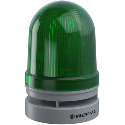 Sygnalizator optyczno-akustyczny 461, zielony LED, 110 dB, 10 tonów, 115-230 V AC, IP66, 46122060