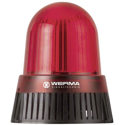 Sygnalizator optyczno-akustyczny 430, czerwony LED, 108 dB, 32 tonów, 115/230 V AC, IP65, 43010060