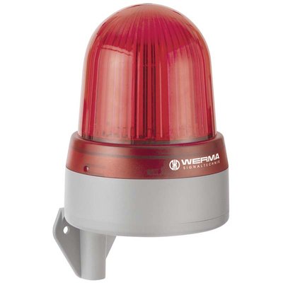 Sygnalizator optyczno-akustyczny 433, czerwony LED, 108 dB, 32 tonów, 115/230 V AC, IP65, 43310060