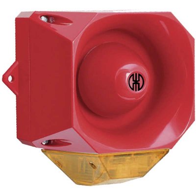 Sygnalizator optyczno-akustyczny 441, żółty palnik ksenonowy, 110 dB, 32 tonów, 9-60 V DC, IP66, 44103055
