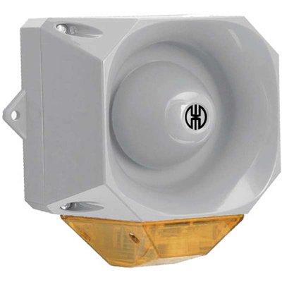 Sygnalizator optyczno-akustyczny 441, żółty palnik ksenonowy, 110 dB, 32 tonów, 9-60 V DC, IP66, 44113055