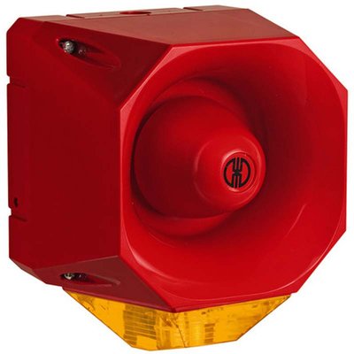 Sygnalizator optyczno-akustyczny 442, żółty palnik ksenonowy, 120 dB, 42 tonów, 115-230 V AC, IP66, 44203068