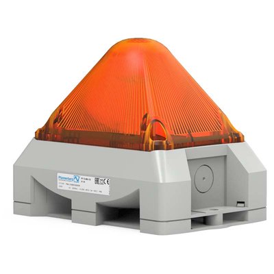 Sygnalizator optyczno-akustyczny PY X-MA-05, pomarańczowy palnik ksenonowy, 100 dB, 8 tonów, 115 V AC, IP66, 21554154055