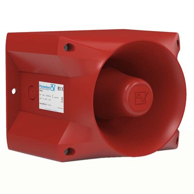 Sygnalizator akustyczny czerwony, PA 20 SSM, 24 V DC, 23370800005