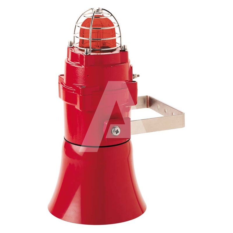 Sygnalizator optyczno-akustyczny czerwony 110 dB, 32074805000