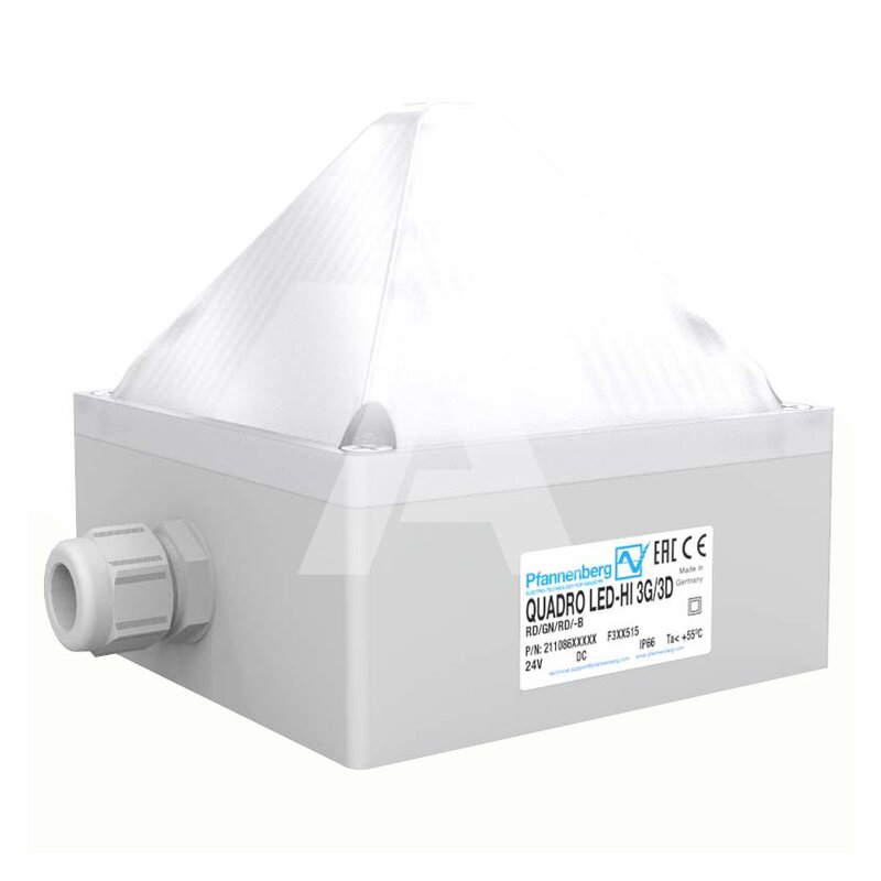 Sygnalizator optyczny biały, 21108642009