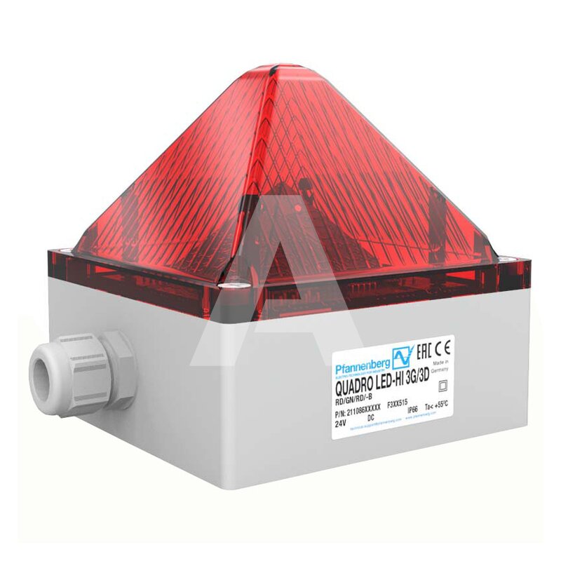 Sygnalizator optyczny czerwony, 21108645009
