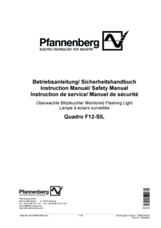 Sygnalizator optyczny Quadro F12-SIL