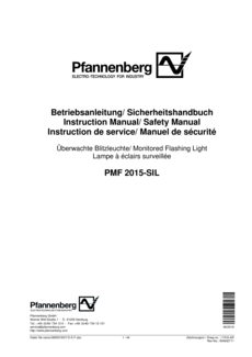 Sygnalizator optyczny PMF 2015 SIL