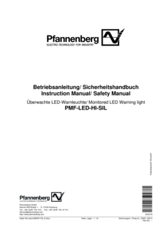 Sygnalizator optyczny PMF LED-HI-SIL