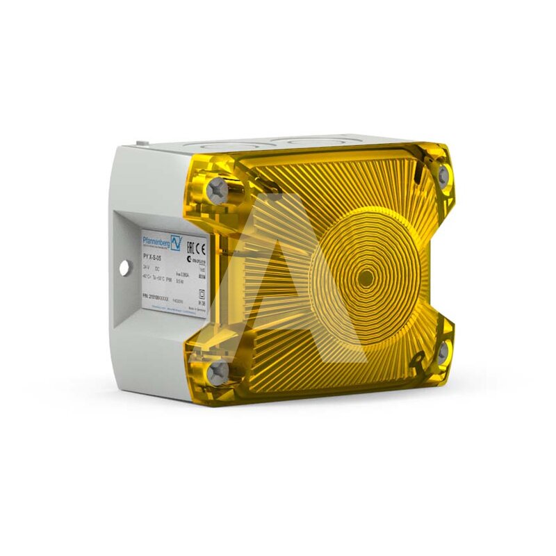 Sygnalizator optyczny żółty, PY X-S-05, 24 V DC, 21510803056