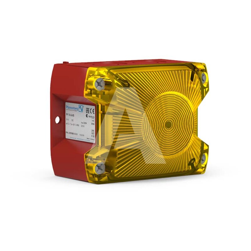 Sygnalizator optyczny żółty, PY X-S-05, 230 V AC, 21510103001