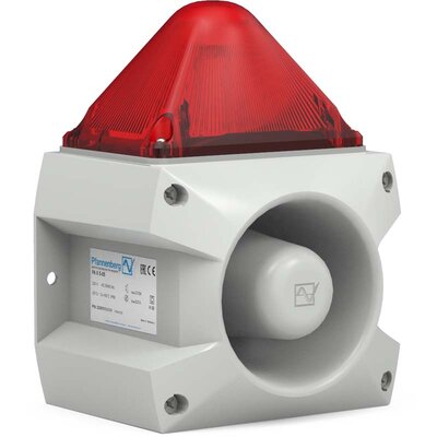 Sygnalizator optyczno - akustyczny czerwony, 105dB, PA X 5-05, 24 V DC, 23351805056