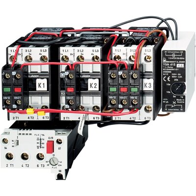 Układ rozruchowy gwiazda-trójkąt 3P, 180 V AC, 240 A, 150 kW, K3Y240 180