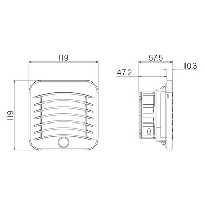 Wentylator filtrujący GSV1000220 - schemat