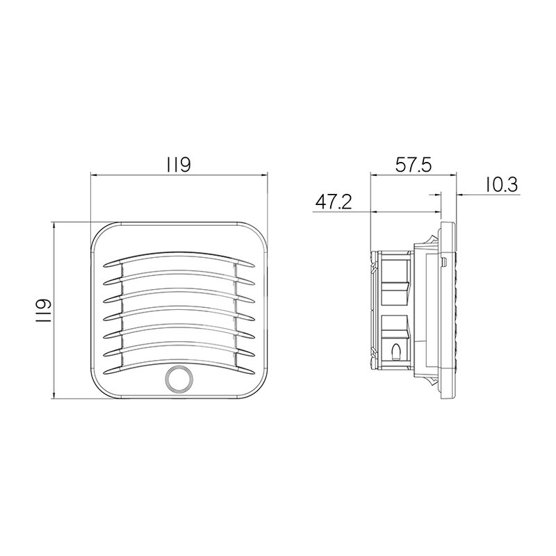 Wentylator filtrujący GSV1000220 - schemat