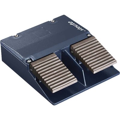 Wyłącznik nożny podwójny, GF 2 1ÖS/1ÖS, chwilowy, 2x(1NO/1NC), IP65