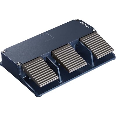 Wyłącznik nożny potrójny, GF 3 1ÖS/1ÖS/1ÖS, chwilowy, 3x(1NO/1NC), IP65