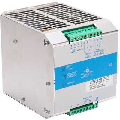 Zasilacz buforowy 230 V AC / 24 V DC, 10 A, 240 W, CBI2410A