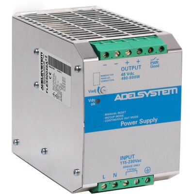 Zasilacz impulsowy 230 V AC / 48 V DC, 22 A, 524 W, FLEX50048A