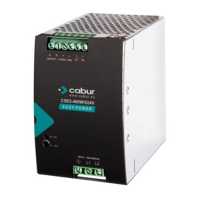 Zasilacz 3-fazowy, wejście 400–500 V AC / wyjście 24 V DC, 10 A, CSE2-480W/024V/AA