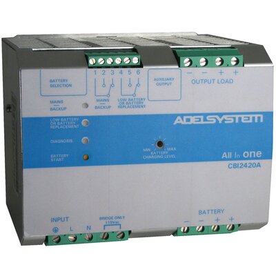 Zasilacz buforowy 230 V AC / 48 V DC, 10 A, 480 W, CBI4810A