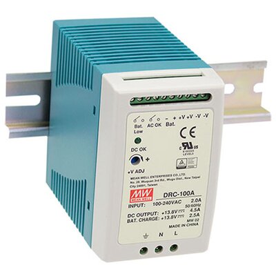 Zasilacz buforowy 230 V AC / 27,6 V DC, 3,5 A, 100 W, DRC-100B