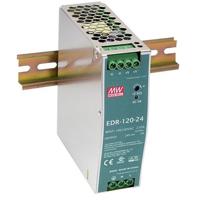 Zasilacz impulsowy 230 V AC / 48 V DC, 48 A, 120 W, EDR-120-48