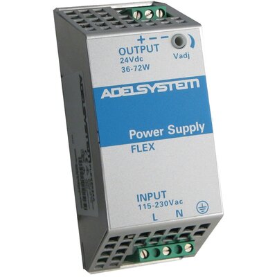 Zasilacz impulsowy 230 V AC / 12 V DC, 5 A, 60 W, FLEX6012A