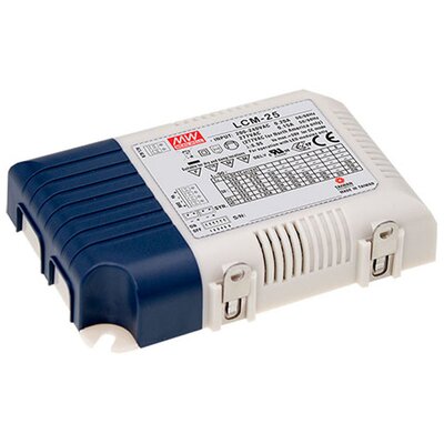 Zasilacz LED 230 V AC / 6 - 54 V AC, do wyboru, 25 W, LCM-25DA
