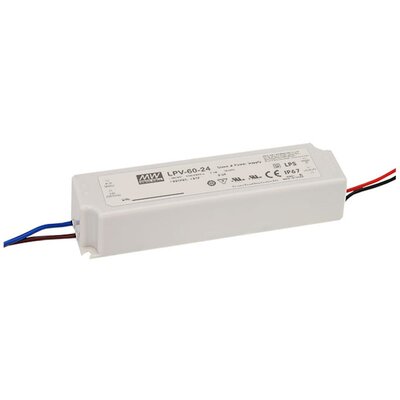 Zasilacz LED 230 V AC / 12 V AC, 5 A, 60 W, LPV-60-12