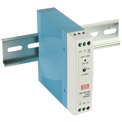 Zasilacz impulsowy 230 V AC / 12 V DC, 1,67 A, 20 W, MDR-20-12