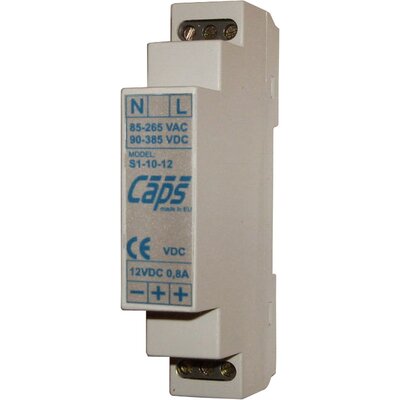 Zasilacz impulsowy 230 V AC/10 V DC, 1A, 10 W, S1-10-10