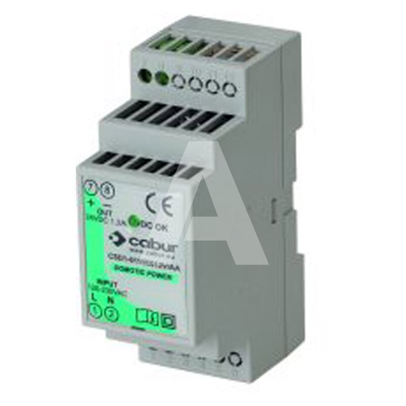 Zasilacz impulsowy 230 V AC/24 V DC, 15 W, 2 moduły, XCSD1015W024VAA