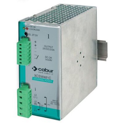 Zasilacz impulsowy 1-3 PH/48 DC 20 A, XCSW481D