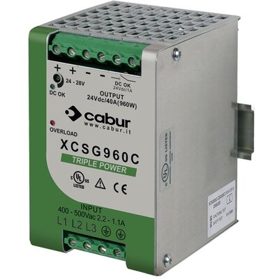 Zasilacz impulsowy 3x400 V AC/48 V DC, 20 A, 960 W, XCSG960D