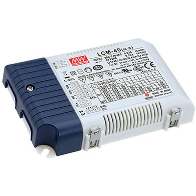 Zasilacz LED 230 V AC / 2 - 100 V AC, do wyboru, 40 W, LCM-40