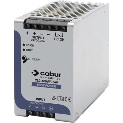 Zasilacz impulsowy C3-fazowy, CSL3-480 W/024 V/AB, XCSL3480W024VAB