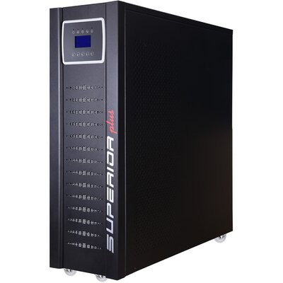 Zasilacz UPS Delta online 10 kVA/10 kW, 3 fazy, akumulatory dające podtrzymanie 4 min, Superior, SP310-4