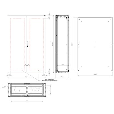 Szafa sterownicza EMOX, EMOX-122004PRX