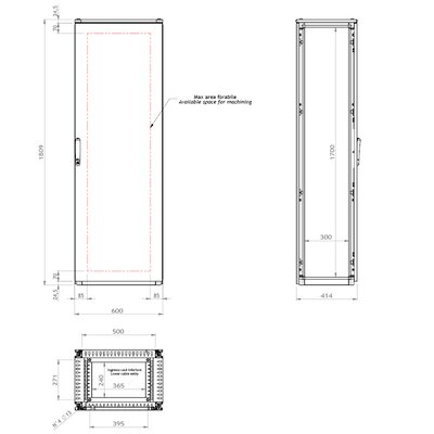 Szafa sterownicza ENUX, ENUX061804SET