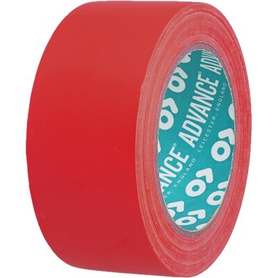 Taśma ostrzegawcza PVC, AT8 50/33 czerwona