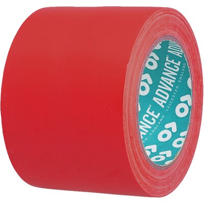 Taśma ostrzegawcza PVC, AT8 100/33 czerwona