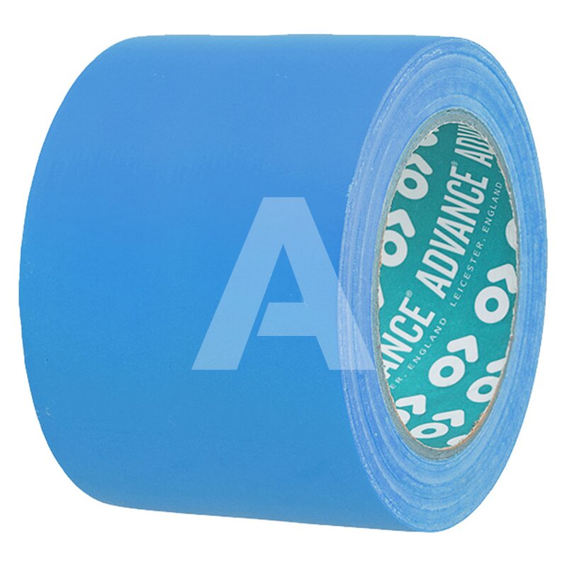 Taśma ostrzegawcza PVC, AT8 100/33 niebieska