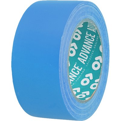 Taśma ostrzegawcza PVC, AT8 50/33 niebieska