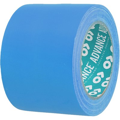 Taśma ostrzegawcza PVC, AT8 100/33 niebieska