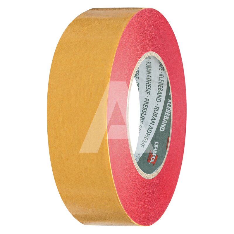 Taśma dwustronnie klejąca czerwona "vision tape", ORABOND 1301 30/50