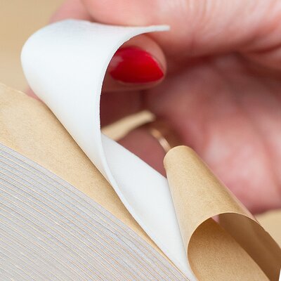 Taśma montażowa dwustronnie klejąca do luster, brązowy papier, MS 25/66