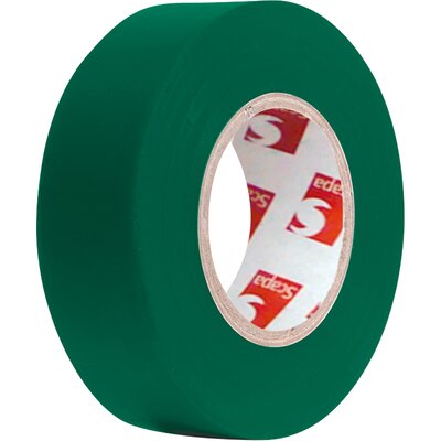 Taśma elektroizolacyjna PVC, zielona, SCAPA 2701 15/10
