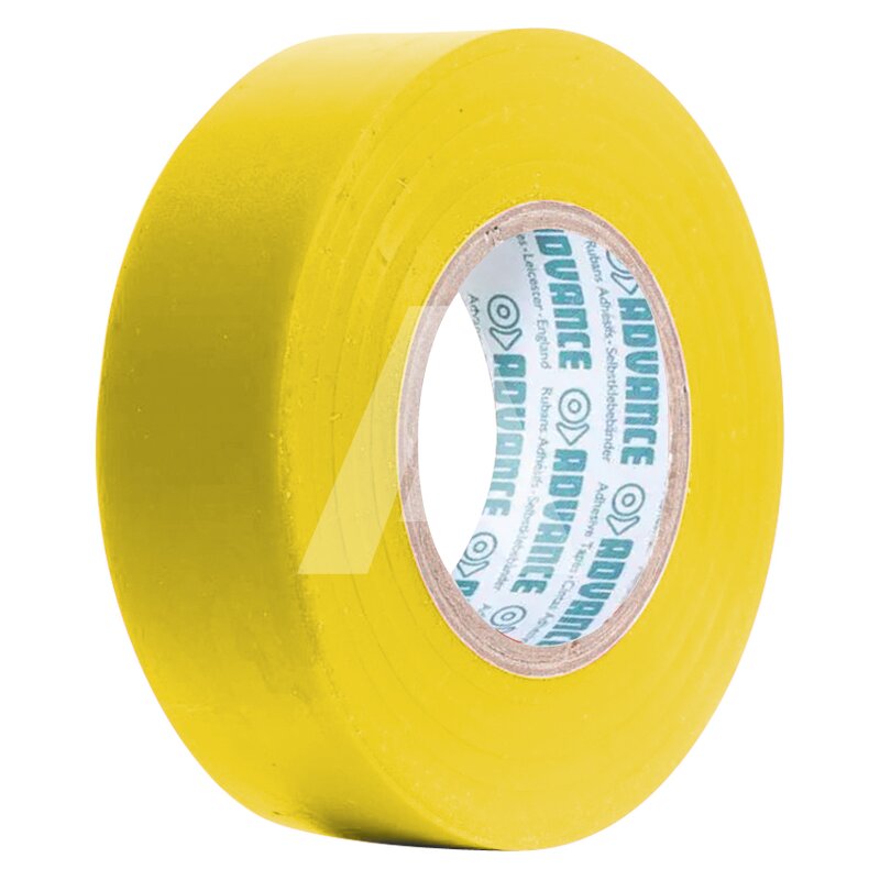 Taśma elektroizolacyjna PVC samogasnąca, żółta, AT7 19/20